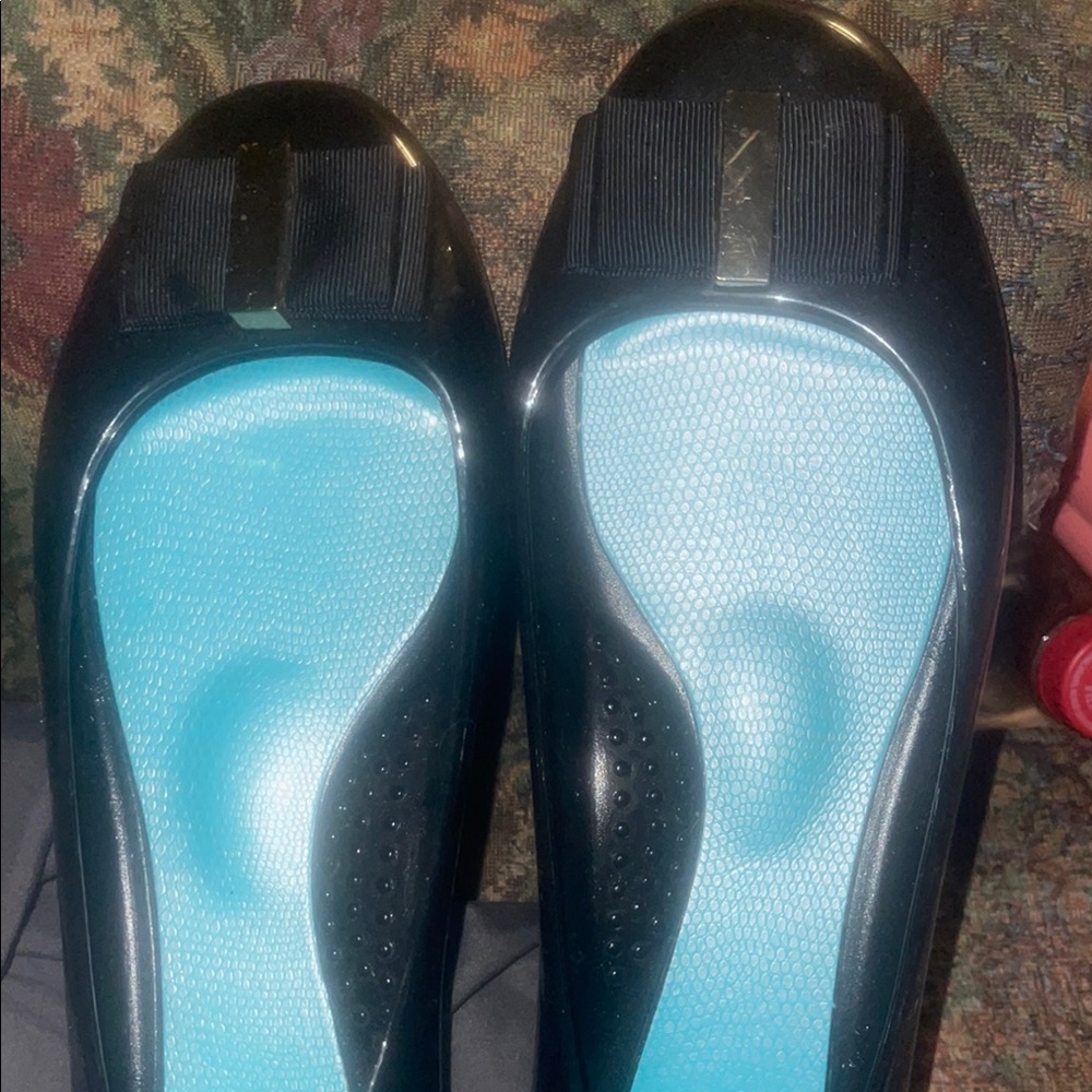 Elegant Black Oka-B Women's Jellies Shoes Sz 9